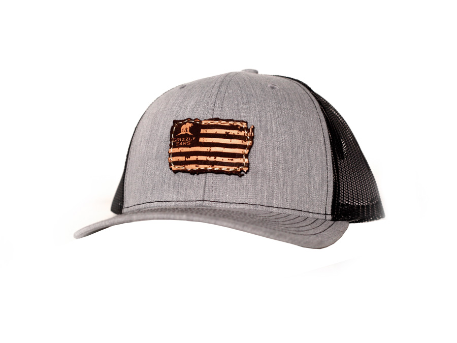 Im an Estell! of Course Im Right Leather Dark Brown Patch Engraved Trucker Hat